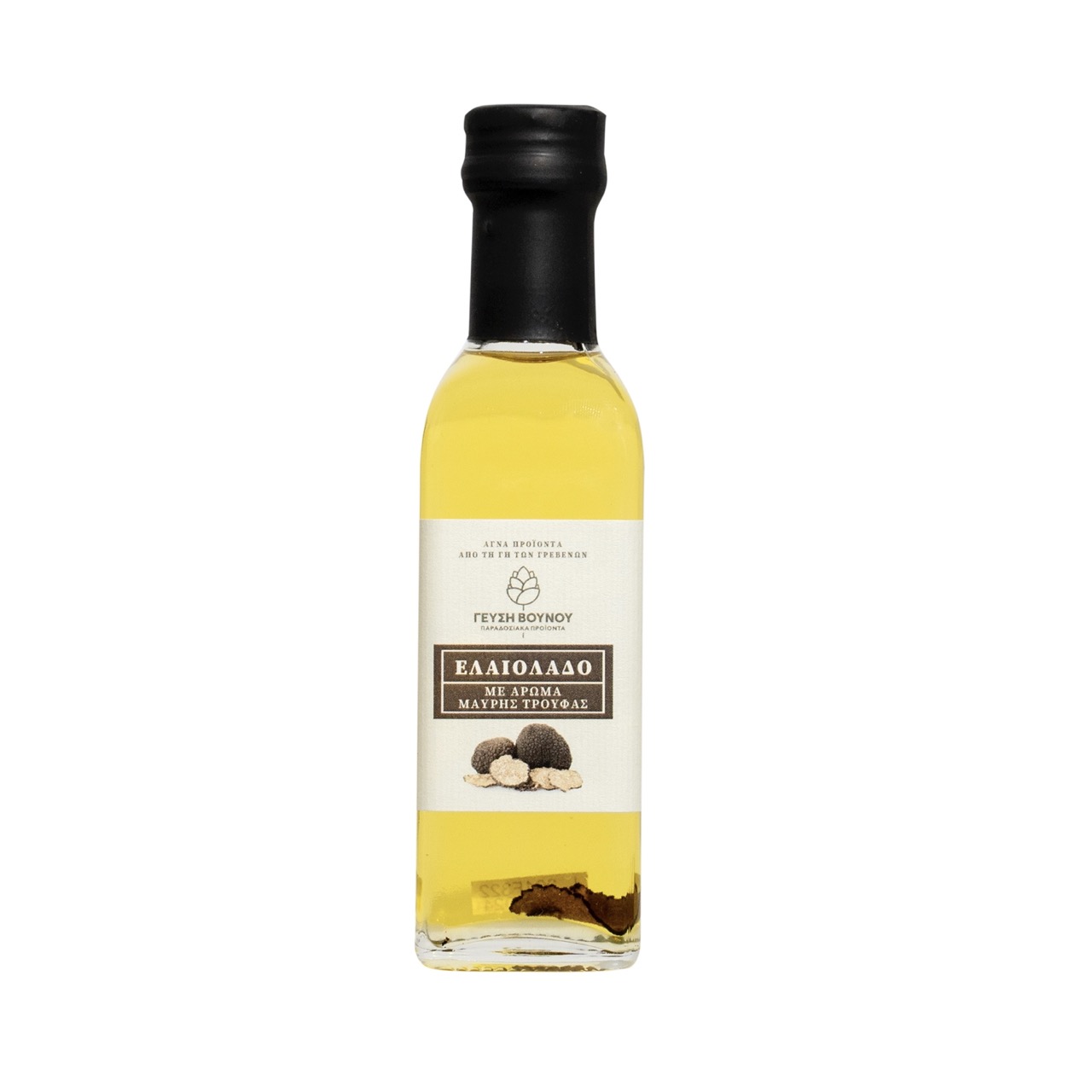 Trufa, a glorious tribute to the art of gastronomy. 1 Spring black truffle olive oil | Dakry Olive